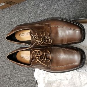 Ecco Helsinki cocoa brown men's leather shoe size 11-11.5